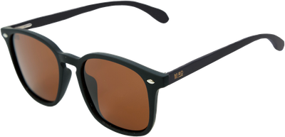 MoanaRoad 50/50s (黑色框架配茶色偏光鏡片) #3452