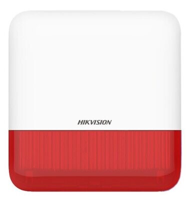 ​Hikvision External wireless sounder with red strobe