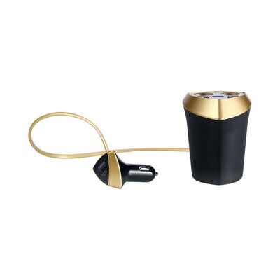 REMAX COFFEE CUP CAR CHARGER - BLACK