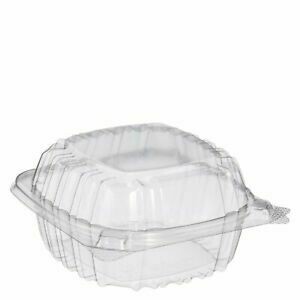 Clear 5" Hinged Clear Containers | 400 pcs