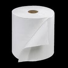 800’ Kraft White  Paper Towels - 6 Rolls/Case
