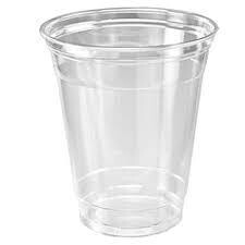 9oz PET Clear Cups 1000 pcs per case