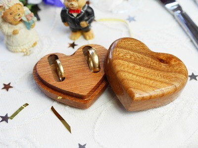 Personalised Wooden Ring Box - Wedding Range Personalised Wooden Ring Box - Wedding Range