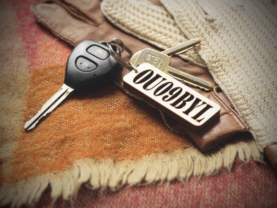 Personalised Car Reg Keyring Personalised Car Reg Keyring