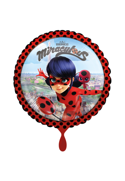 Folienballon "Miraculous" - 43 cm - gefüllt