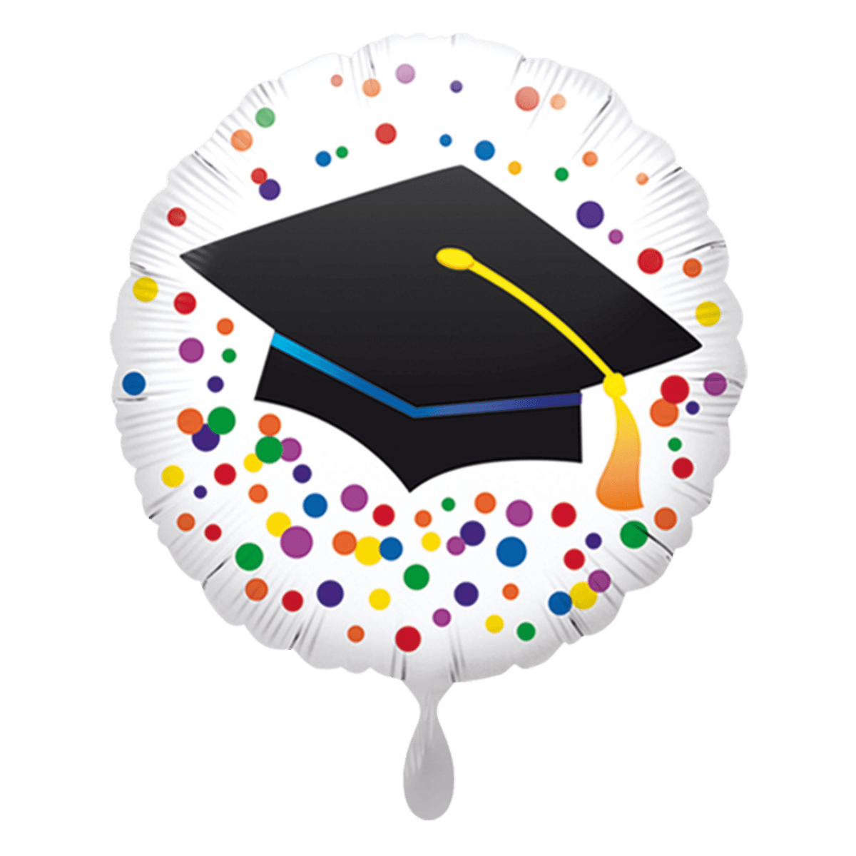 Folienballon "Graduation" - 45 cm - gefüllt