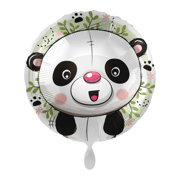 Folienballon "Happy Panda Bear" - 43 cm - gefüllt