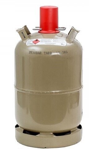 Propangas 11 kg - graue Stahlflasche - gefüllt