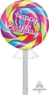 Folienballon XXL "Very Sweet Day" - 83 cm - gefüllt