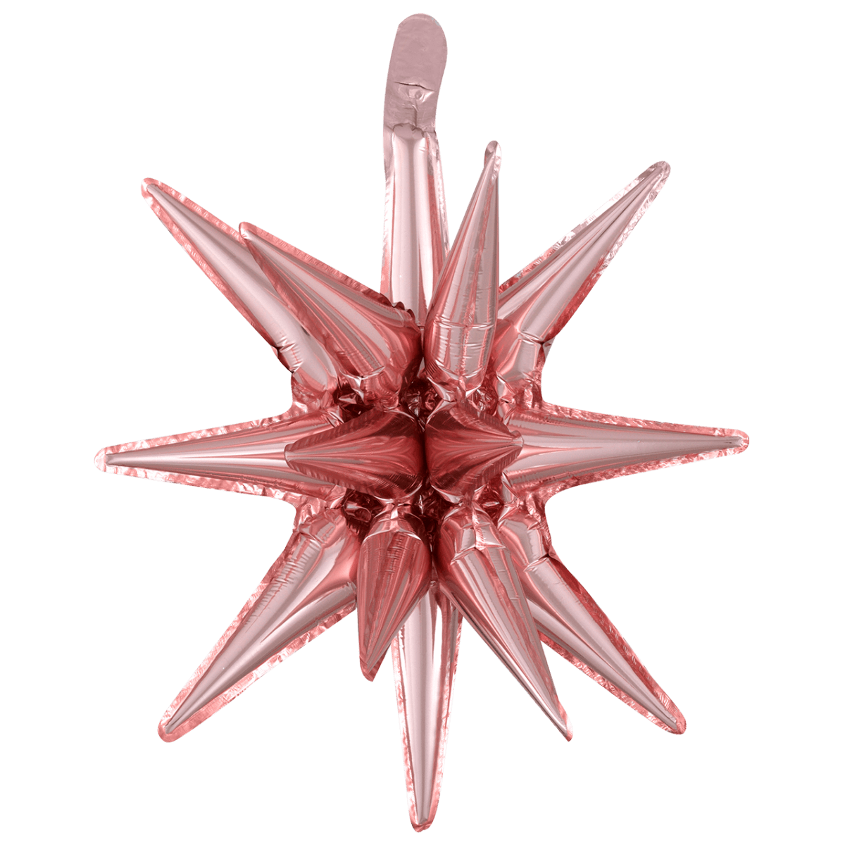 Folienballon Magic Star Rosegold - 50 cm - NUR LUFTFÜLLUNG