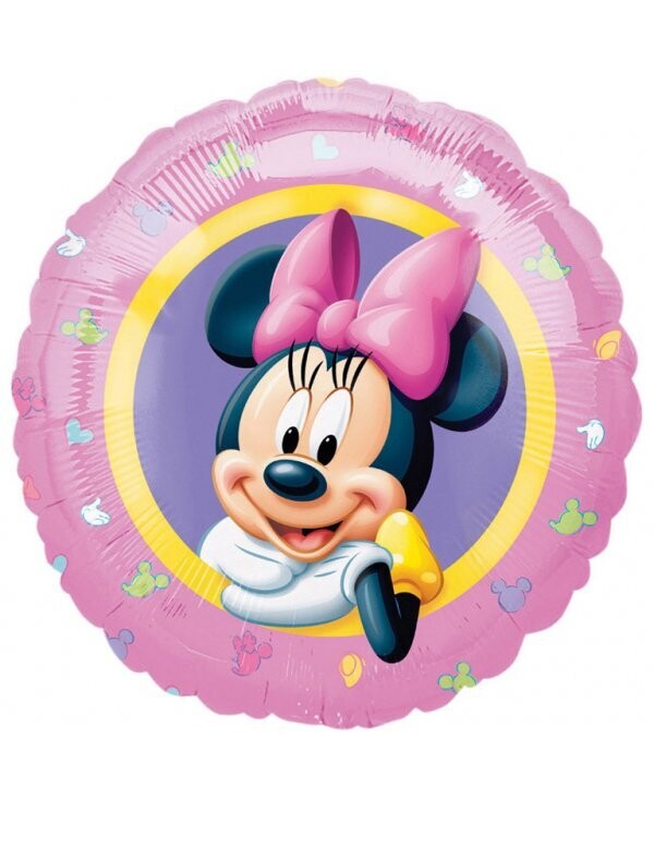 Folienballon "Minnie Maus" - 45 cm - gefüllt
