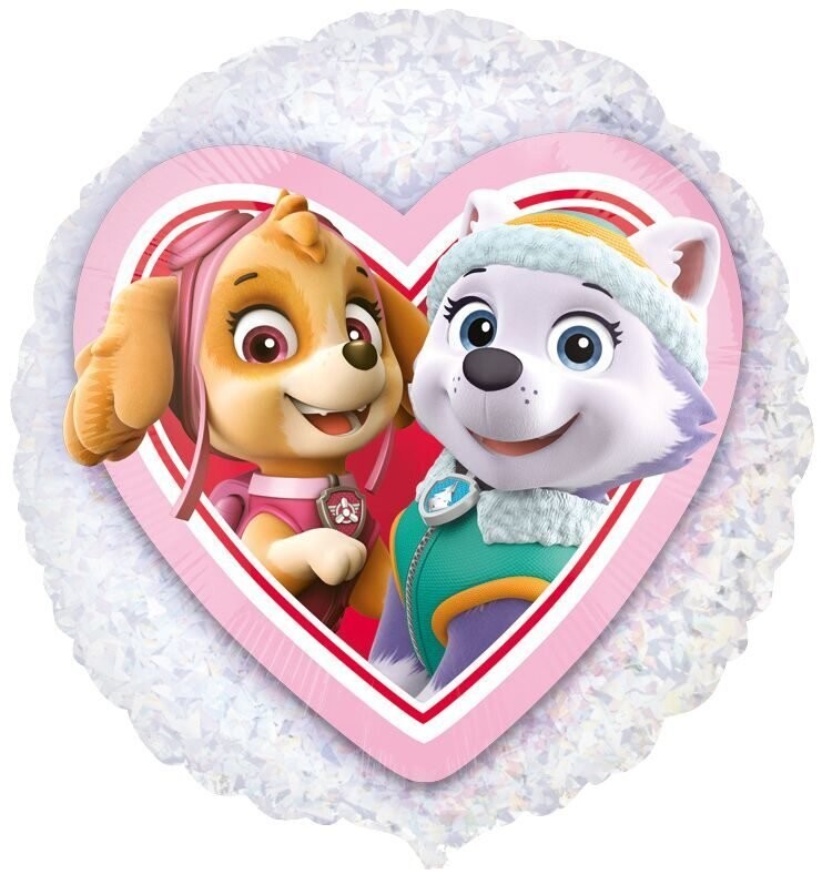 Folienballon XL Holo Paw Patrol - 53 cm - gefüllt