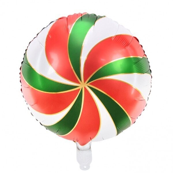 Folienballon Candy "Christmas Mix" - 35 cm - gefüllt