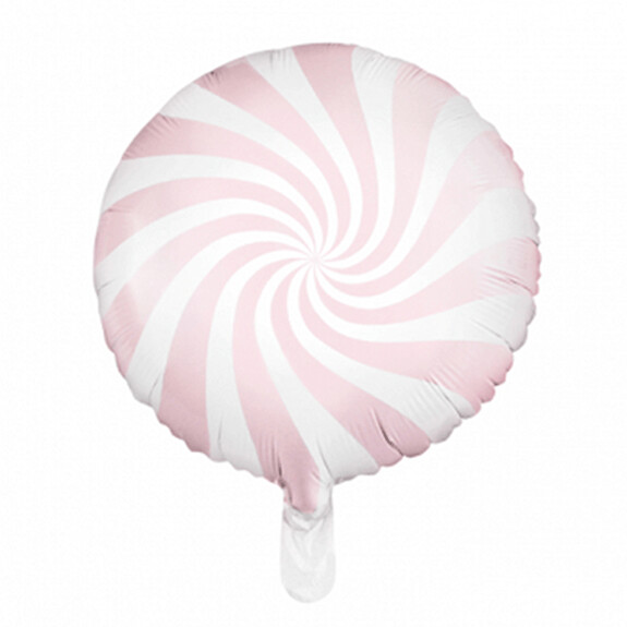 Folienballon Candy "Rosa" - 48 cm - gefüllt