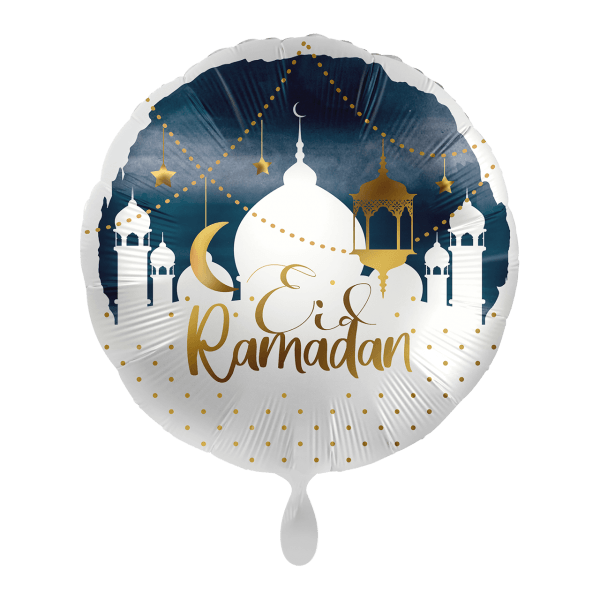 Folienballon "Eid Ramadan Skyline" - 43 cm - gefüllt