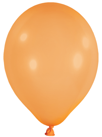 Latexballon Latexballon "Orange" - 30 cm - gefüllt