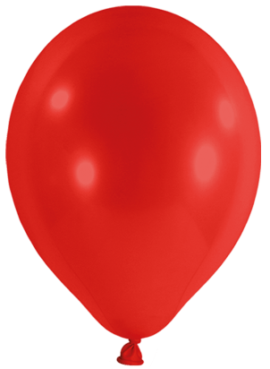 Latexballon Latexballon "Rot" - 30 cm - gefüllt