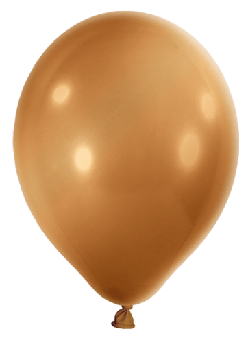 Latexballon Latexballon "Gold" - 30 cm - gefüllt