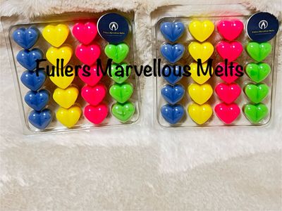 Neon heart box collection