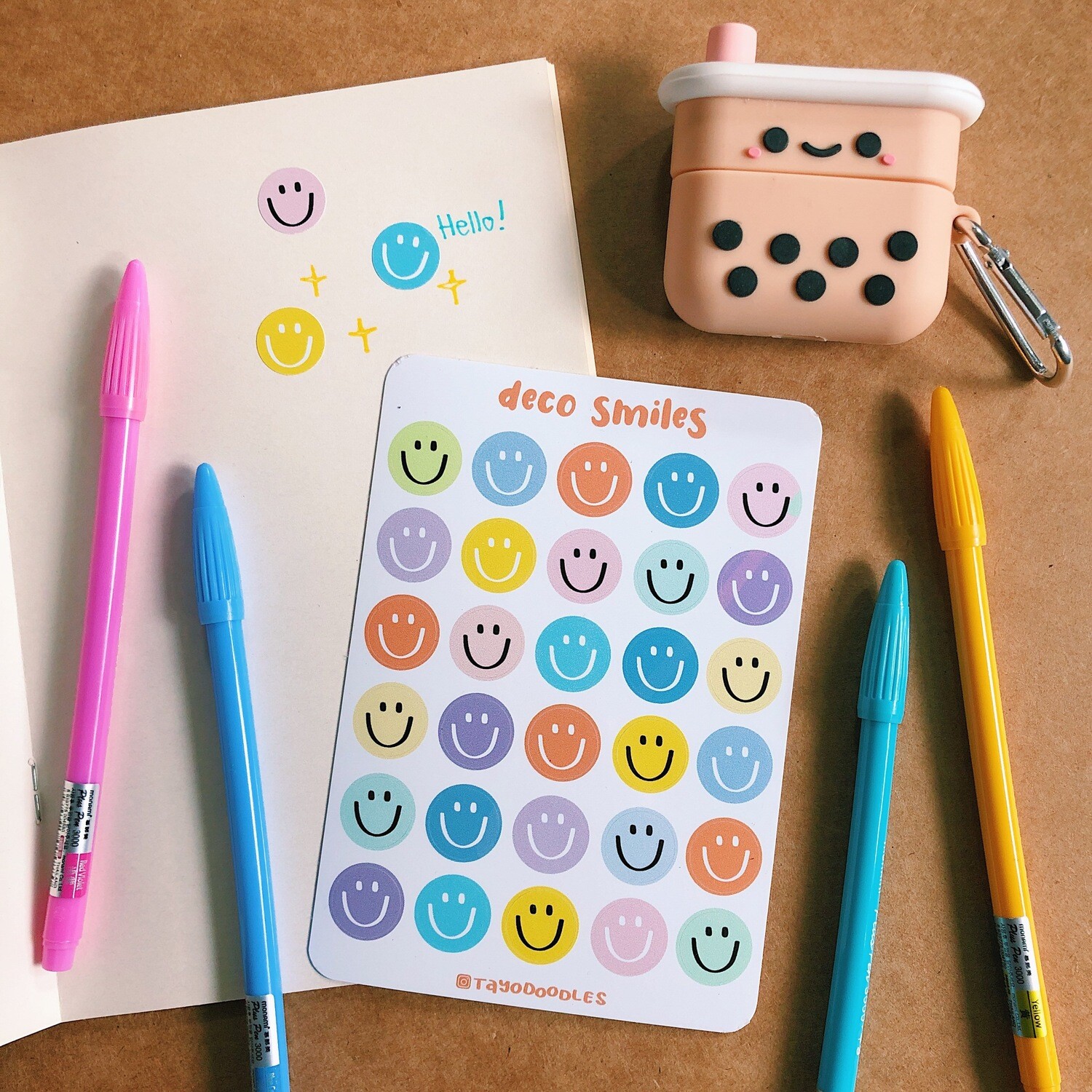 [8 DESIGNS] Deco Stickers