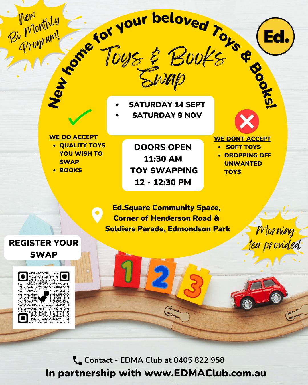 Toy Swap Registration
