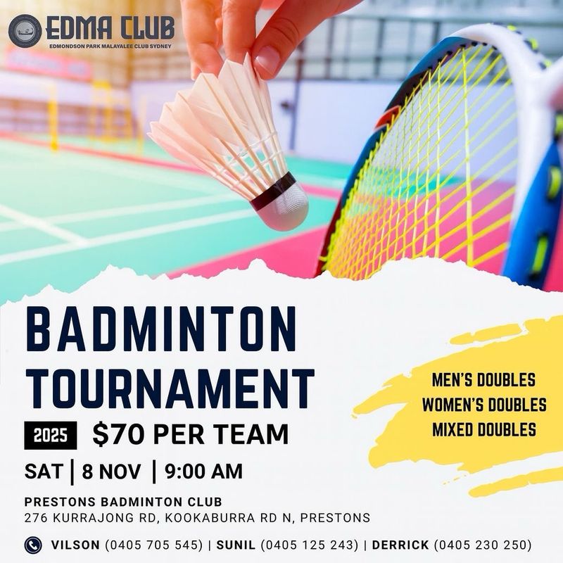 Badminton Tournament Registration
