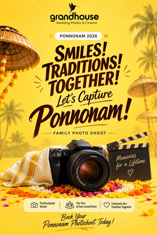 Ponnonam 2026 - Family Photo Shoot
