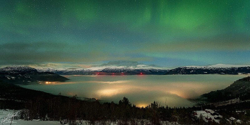 Nordlys fra Gimmestadstøylen