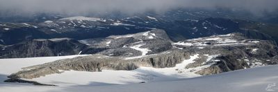 Utsikt mot aust sett fra Gjegnen
