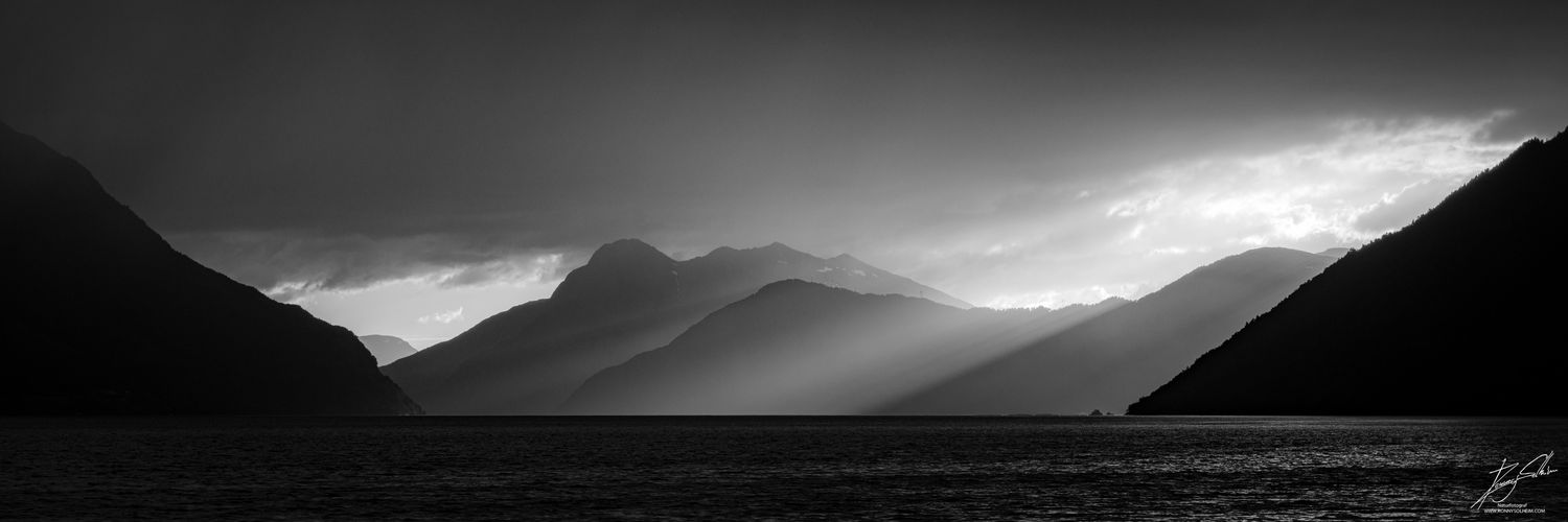 Kveldsstemning fra Lote.