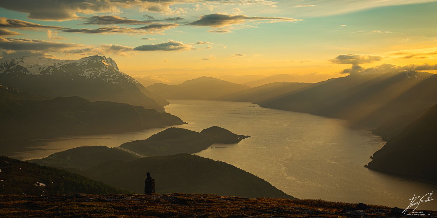 Utsikt frå Haugsvarden