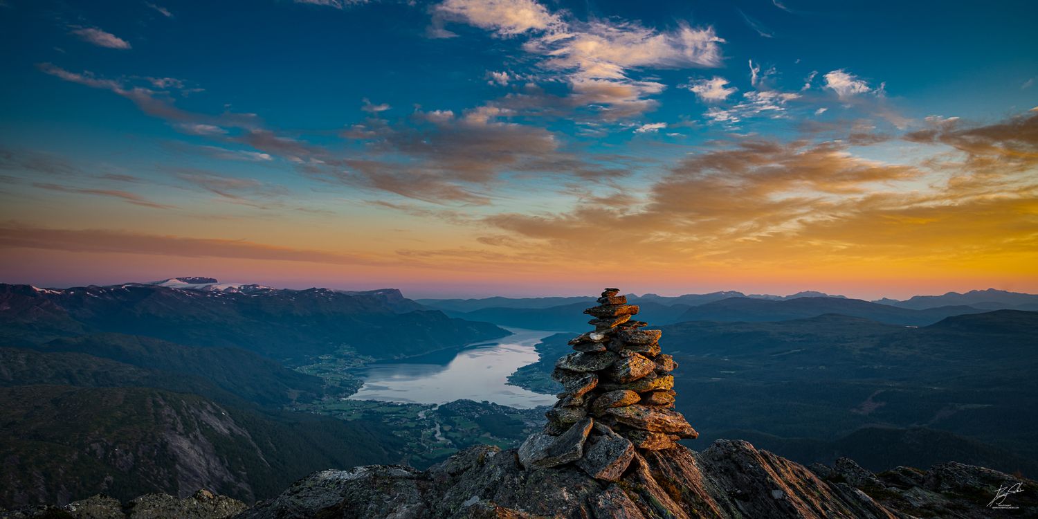 Utsikt fra Ryssdalshornet