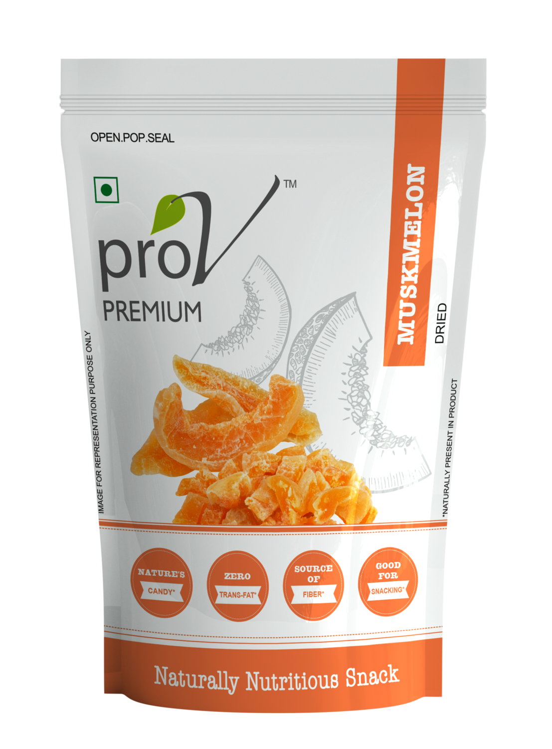 ProV Premium – Muskmelon Dried 250gms