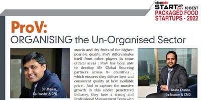 In the NEWS: ProV: Organizing the Unorganized Sector