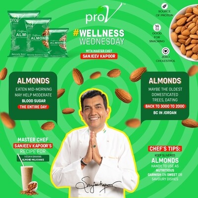 ​March 8th 2023: The King of Nuts Almonds #WELLNESSWEDNESDAY