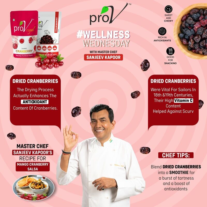 May 31st 2023 The VitaminC loaded Dried Cranberries