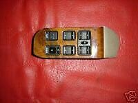 92-93 Jaguar XJ6 Driver Side Master Window & Seat Control Switch