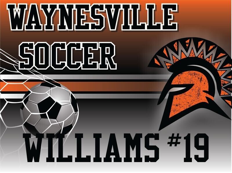 Waynesville Soccer Yard Sign