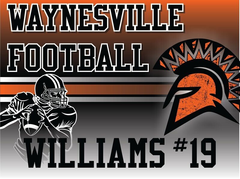 Waynesville Football Yard Sign