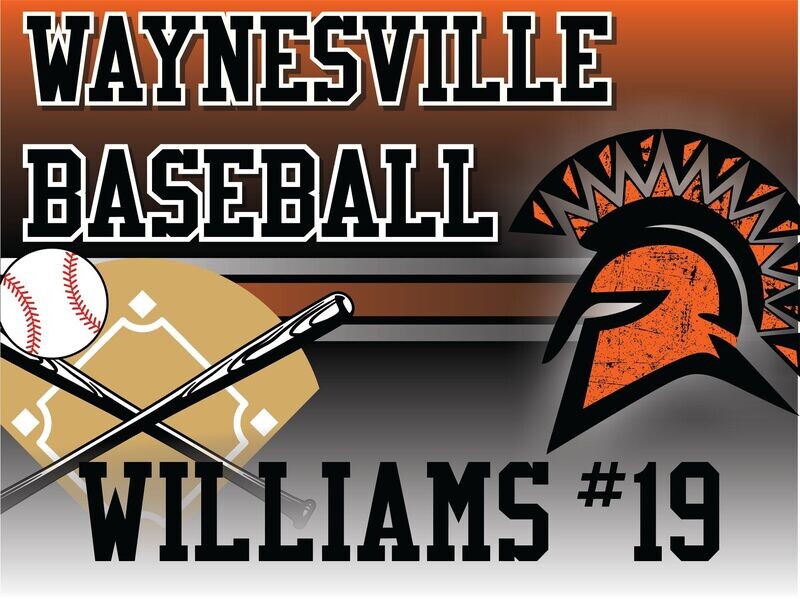 Waynesville Baseball Yard Sign