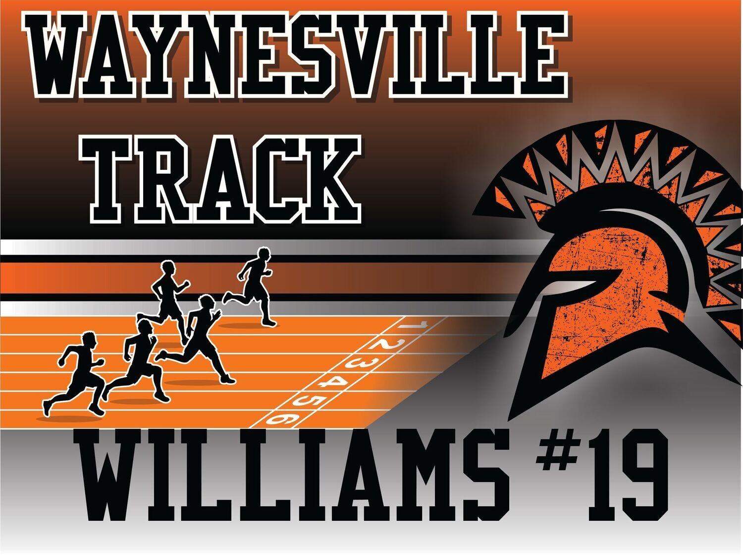 Waynesville Track Yard Sign