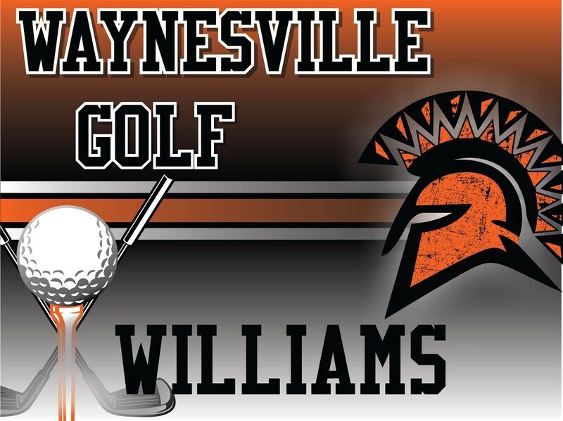 Waynesville Golf Yard Sign