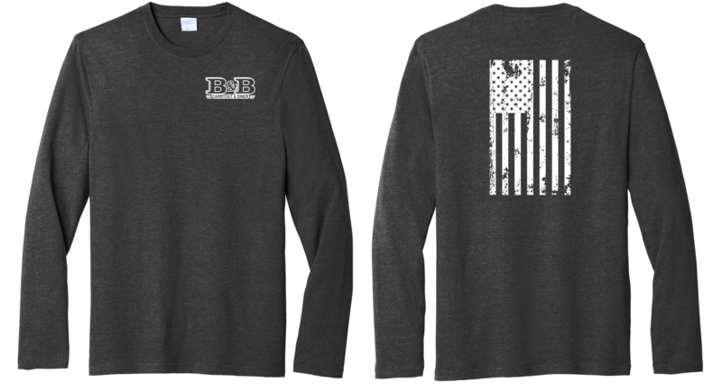 Port & Company ® Long Sleeve Fan Favorite ™ Blend Tee