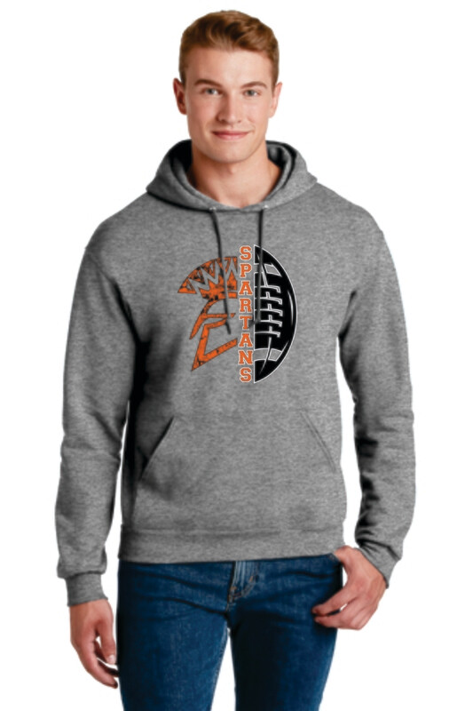 Spartans Football
Hoodie & T-Shirt