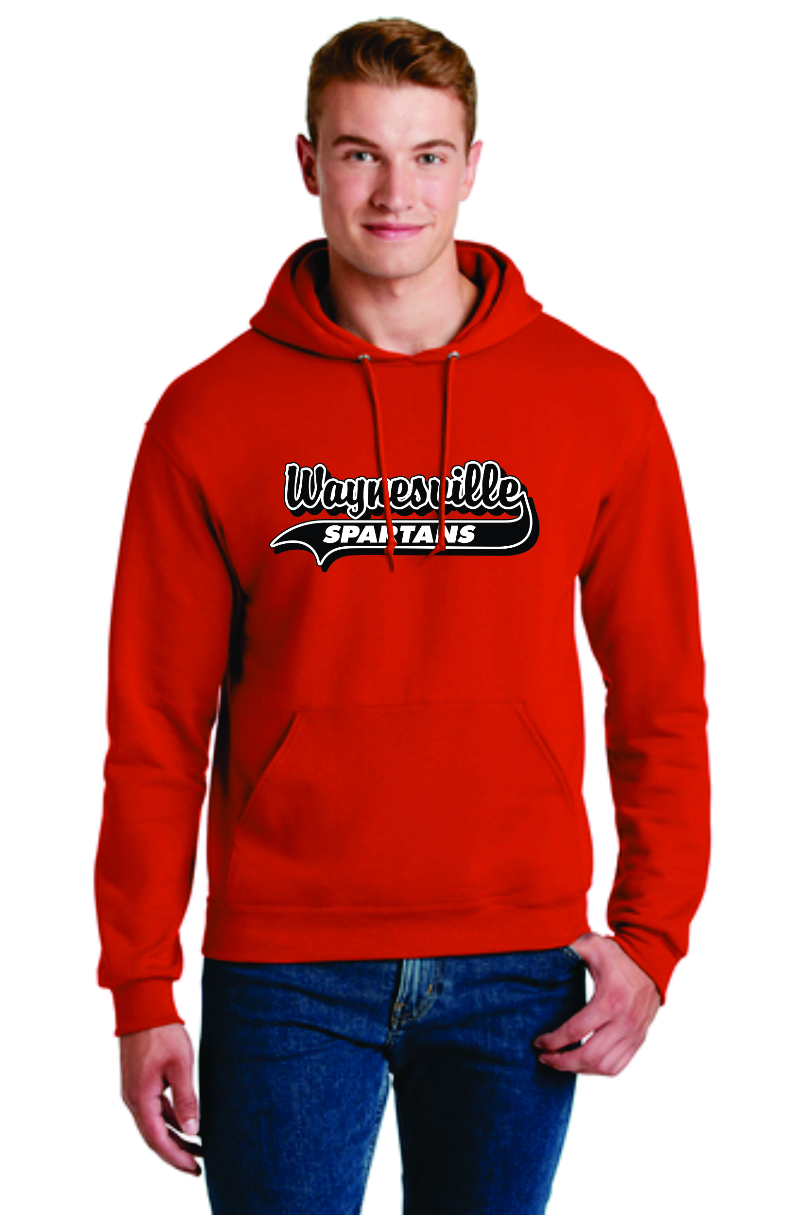 Waynesville Spartans Tail 
Hoodie & T-Shirt