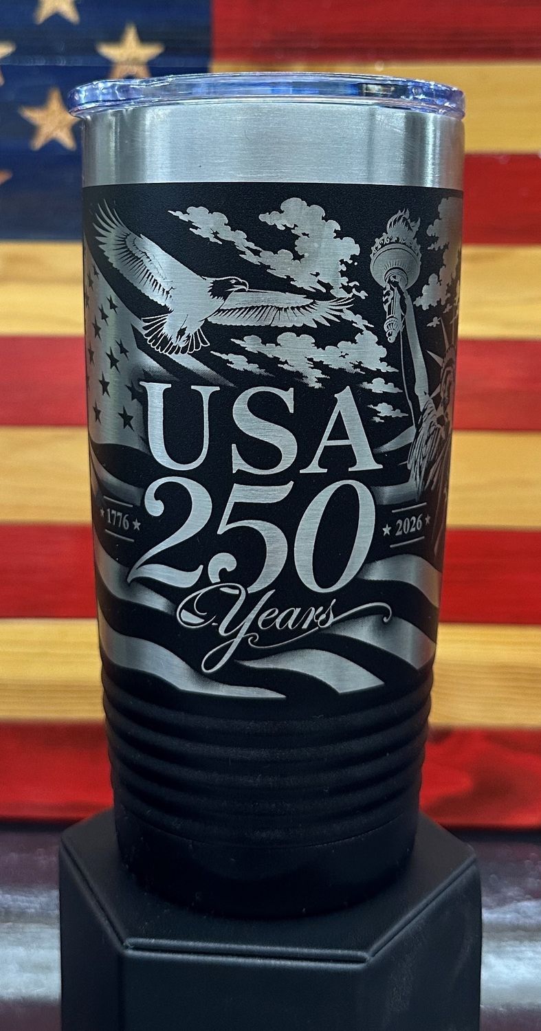 USA 250 20oz Tumbler