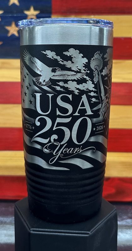 USA 250 20oz Tumbler