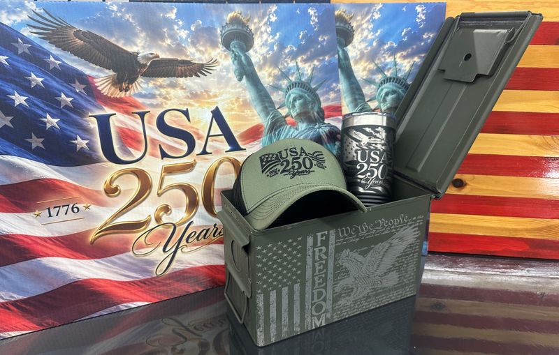 **BUNDLE**  2 Signs, 1 Tumbler, 1 Ammo Can