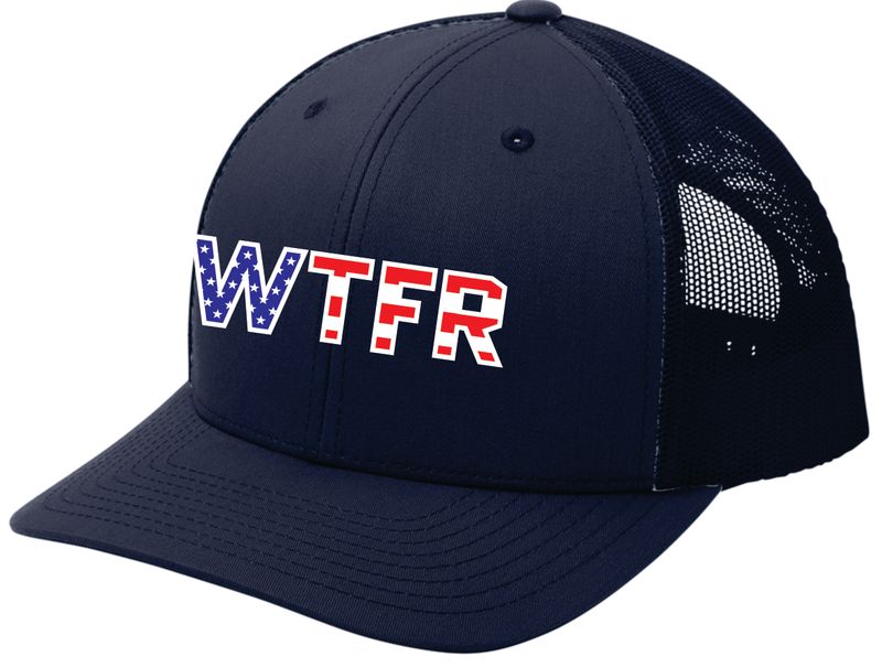 Navy Snapback Hat