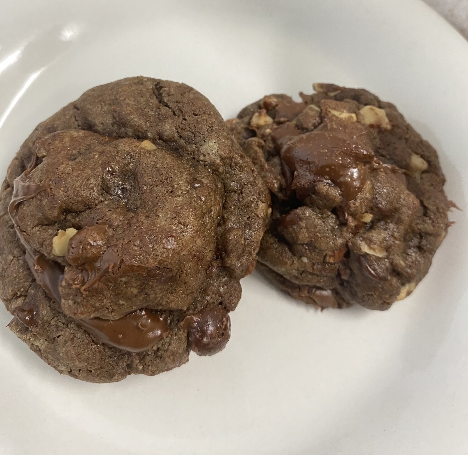 Stuffed Nutella cookies(3ct)